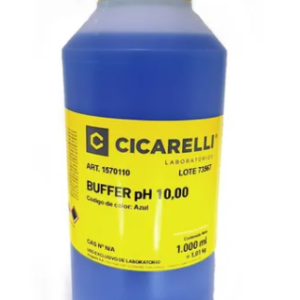 BUFFER pH 10,00 Código de color: Azul