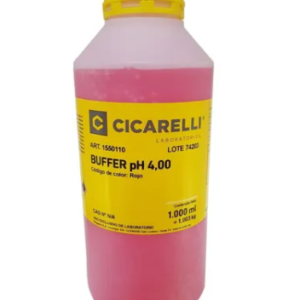BUFFER pH 4,00 Código de color: Rojo