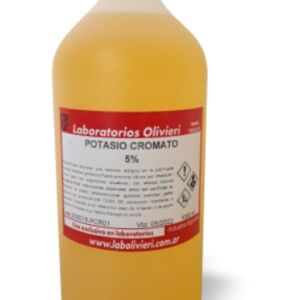 Solución Cromato de Potasio 5%
