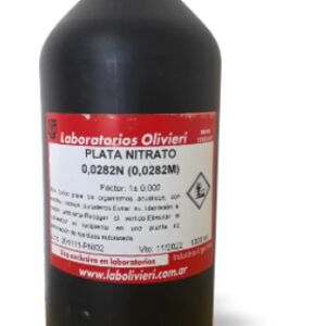 Nitrato de Plata 0,0282 N